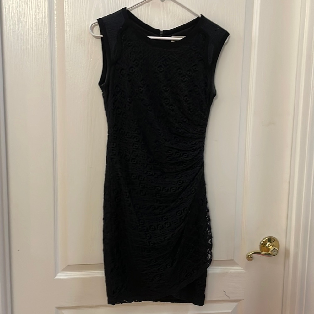 Sea New York Black EYELET Dress Size 2